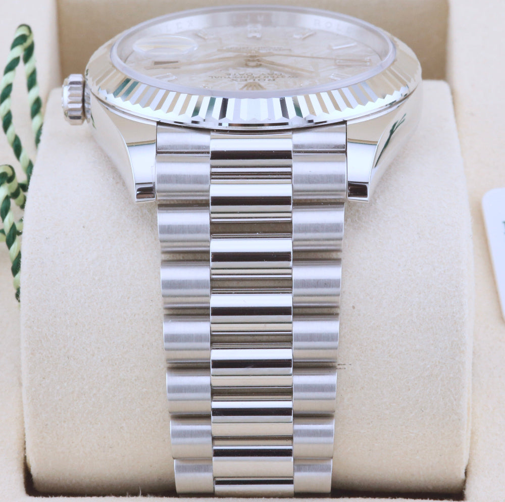 Rolex Day-Date 40 Platinum Meteorite Dial 228236 Year: 2025