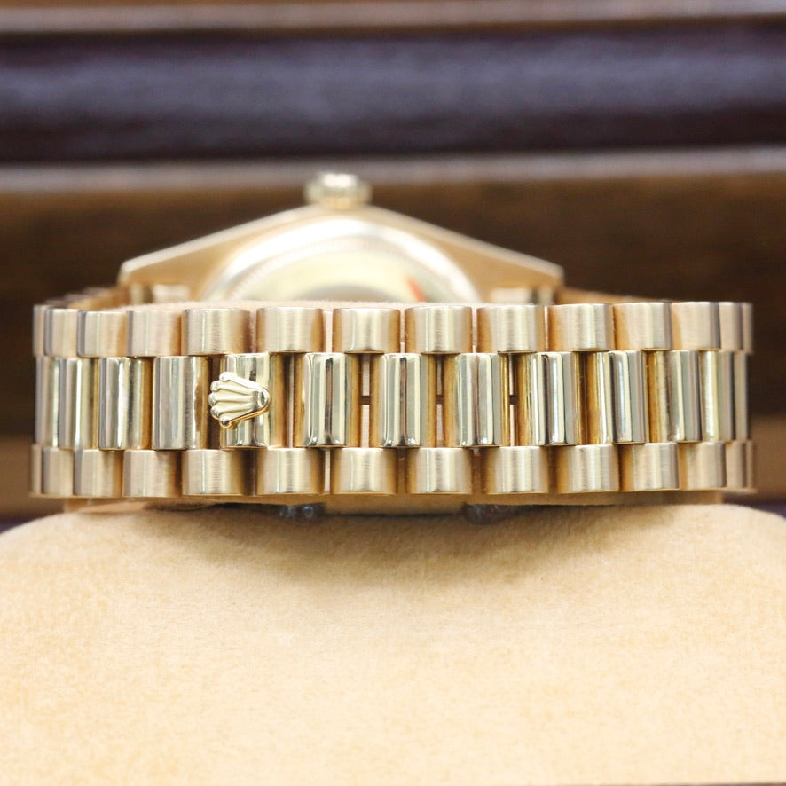 Rolex Day-Date 36 18038 Onyx Dial Year: 1984