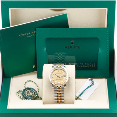 Rolex Datejust 31 Champagne Diamond Dial 278273 Year: 2022