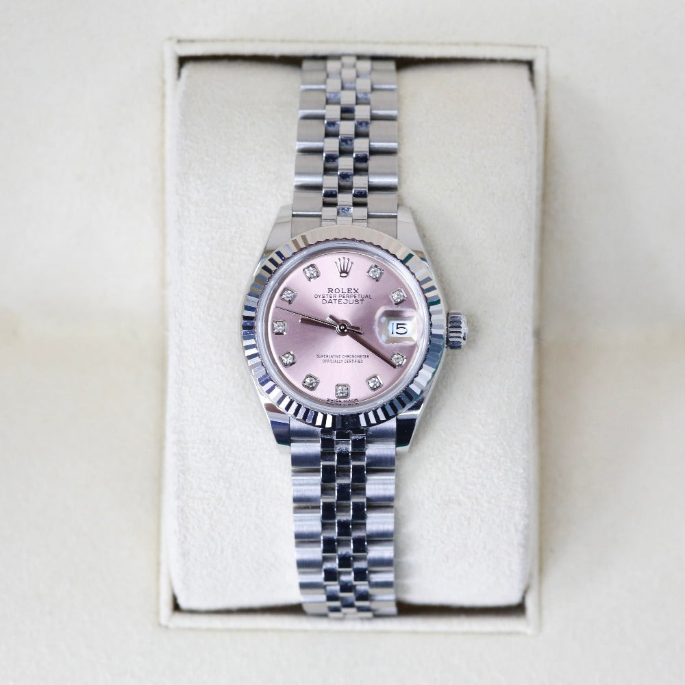 Ladies Rolex Datejust Pink Dial 28mm 279174