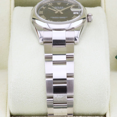 Rolex Datejust 31 Black Dial 178240 Year: 2008