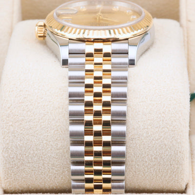 Rolex Datejust 31 Champagne Diamond Dial 278273 Year: 2022