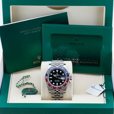 Rolex GMT Pepsi 126710BLRO Year: 2024