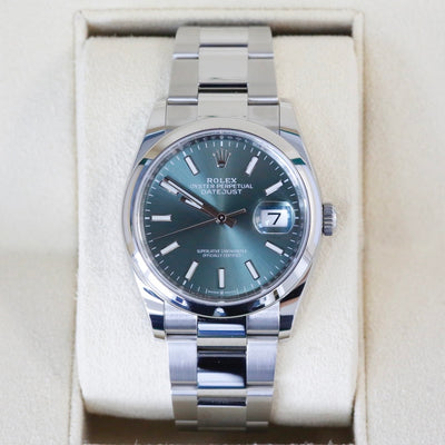 Rolex Datejust 36 Mint Green 126200 Year: 2023