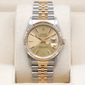 Rolex Datejust 36 Champagne Dial 16233 Year: 1991