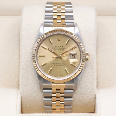 Rolex Datejust 36 Champagne Dial 16233 Year: 1991