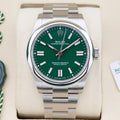 Rolex Oyster Perpetual 41 Green 134300 Year: 2025