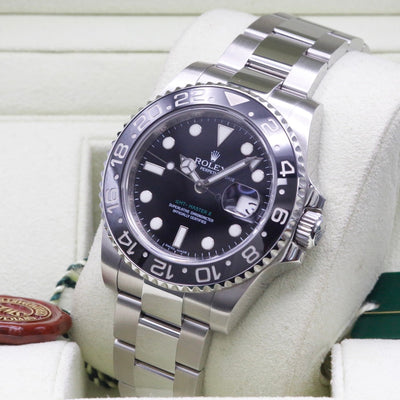 Rolex GMT Black 116710LN Year: 2008