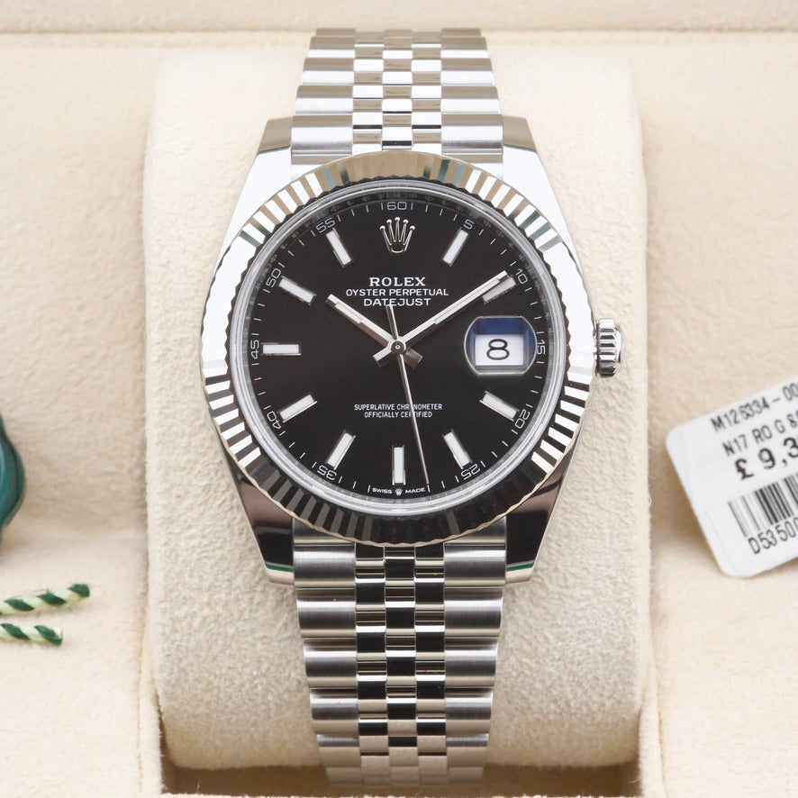 Rolex Datejust 41 Black Dial 126334 Year: 2024