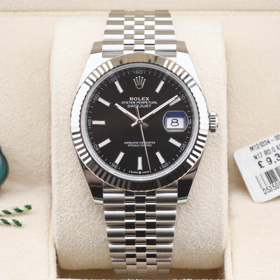 Rolex Datejust 41 Black Dial 126334 Year: 2024