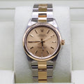Rolex Oyster Perpetual 34 Champagne Dial 14203M Year: 2001