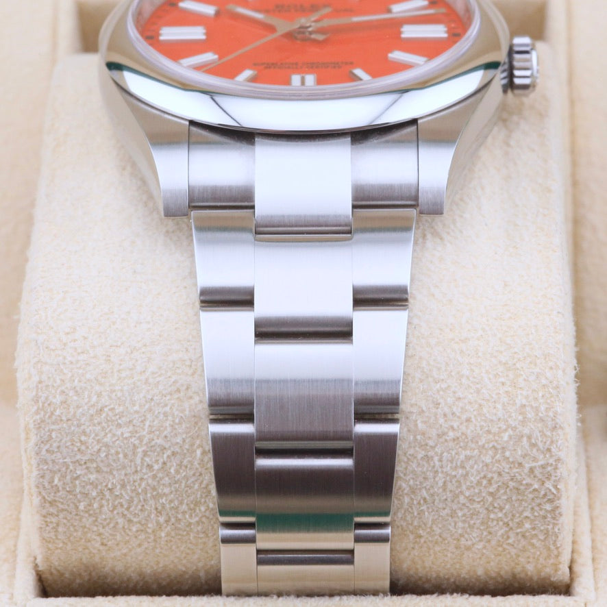 Rolex Oyster Perpetual 41 Coral Red 124300