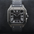 Cartier De Santos Black Dial ADLC WSSA0039 Year: 2023