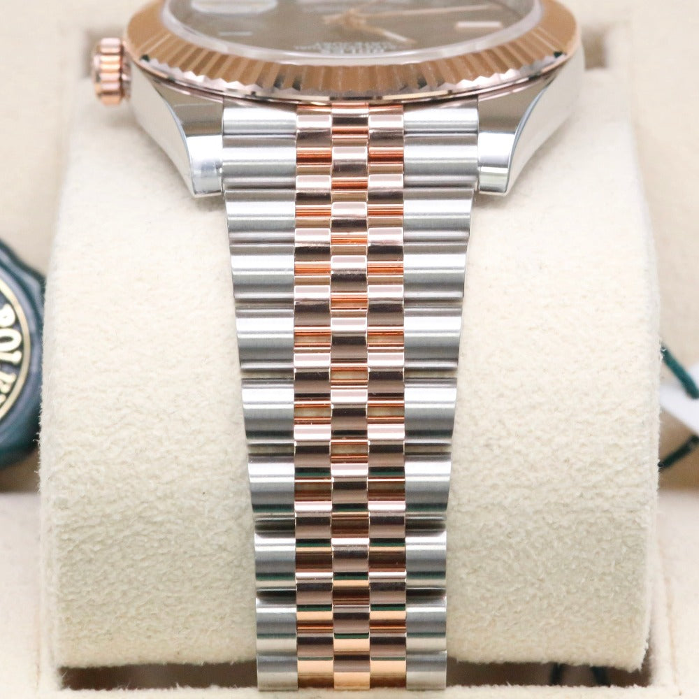 Rolex datejust chocolate dial hotsell