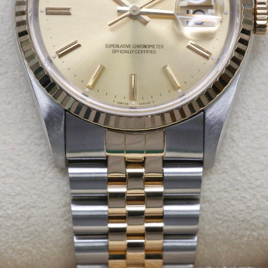 Rolex Datejust 36 Champagne Dial 16233 Year: 1991