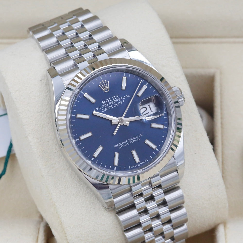 Rolex Datejust 36 Blue Dial 126234 Year 2024