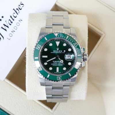 Rolex Submariner Hulk 116610LV Year: 2018