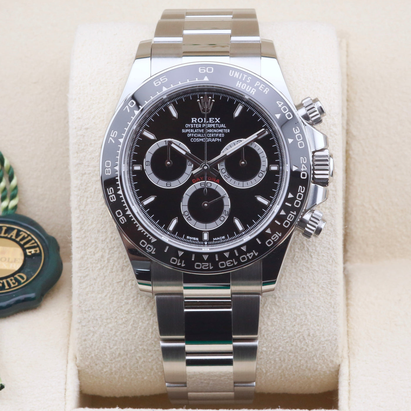 Rolex Daytona 126500LN Black Dial Year: 2025