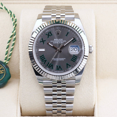 Rolex Datejust 41 Wimbledon Dial 126334 Year: 2025