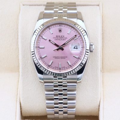 Rolex Datejust 36 Pink Dial 116234
