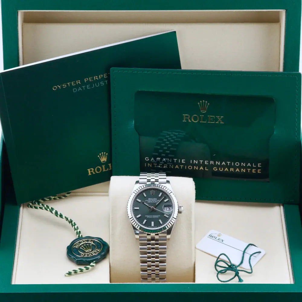 Rolex Datejust 31 Mint Green Dial 278274 Year: 2025