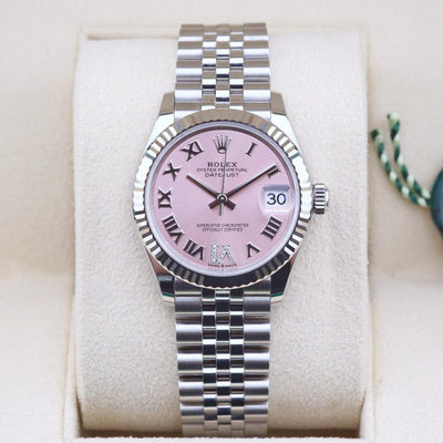 Rolex Datejust 31 Pink Roman Dial 278274 
