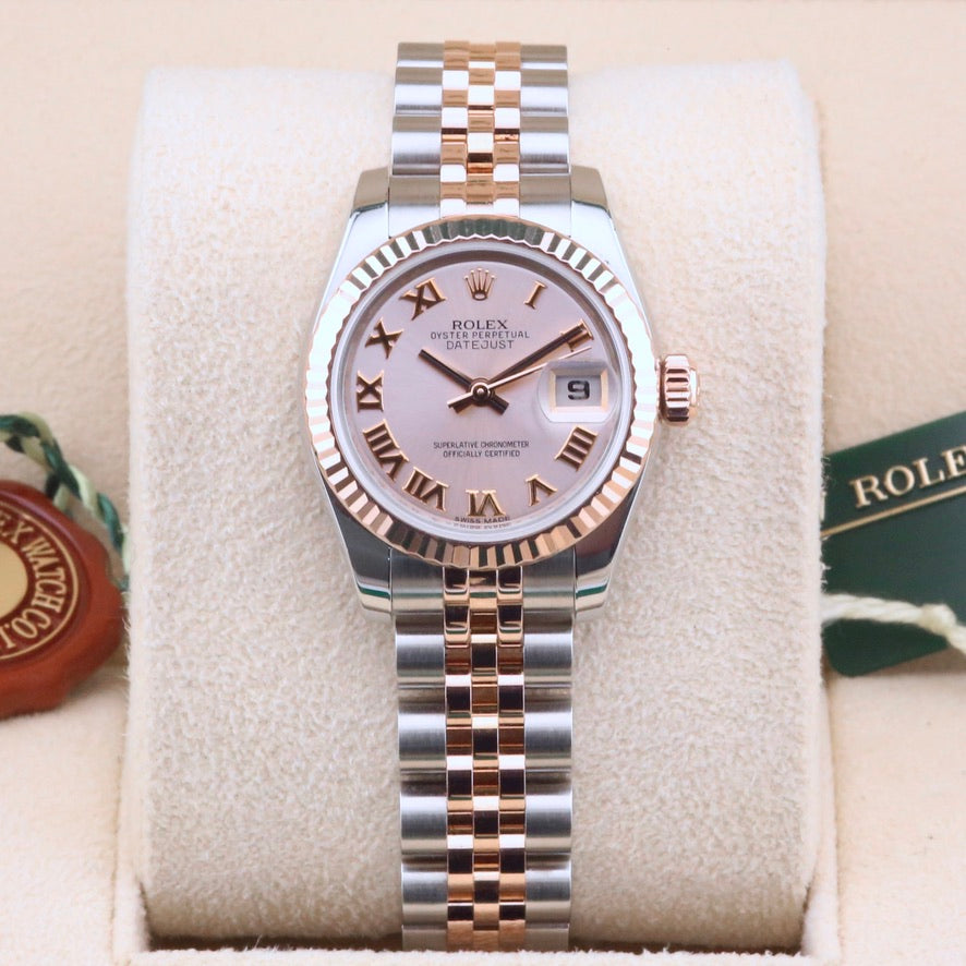 Rolex Datejust 26 Pink Dial 179171 Year: 2014
