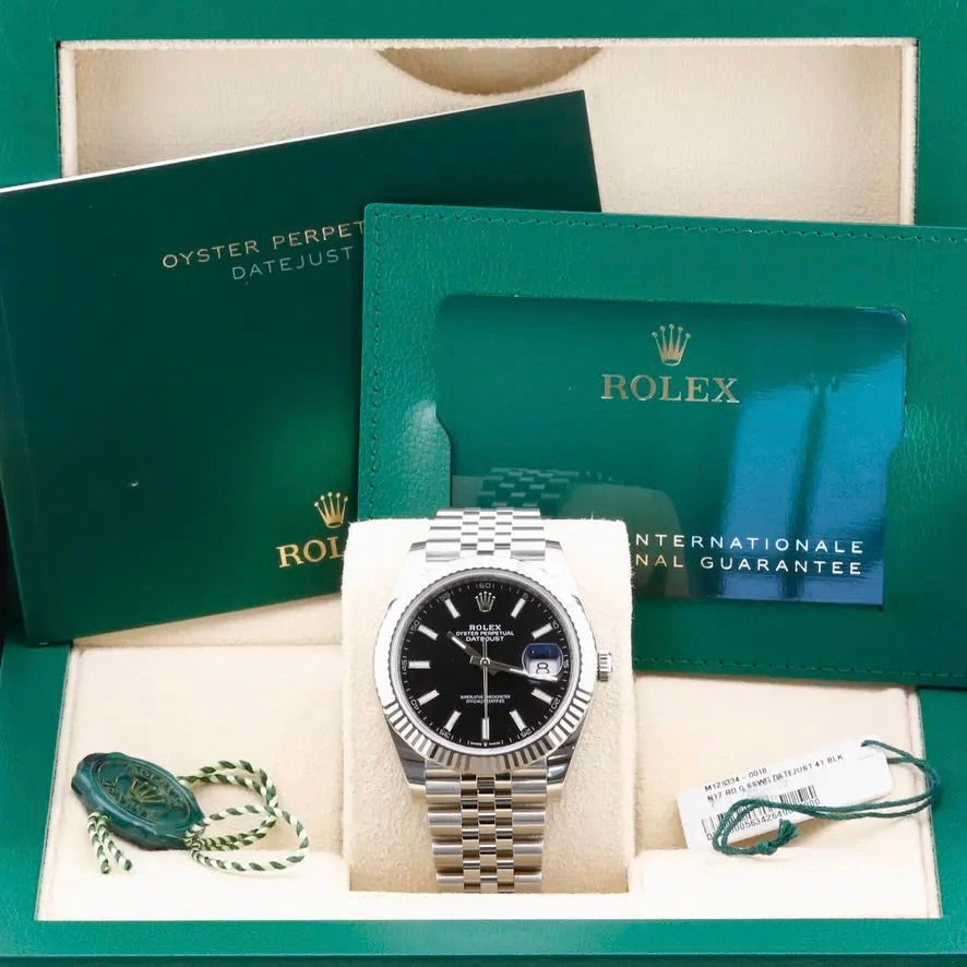 Rolex Datejust 41 Black Dial 126334 Year: 2025