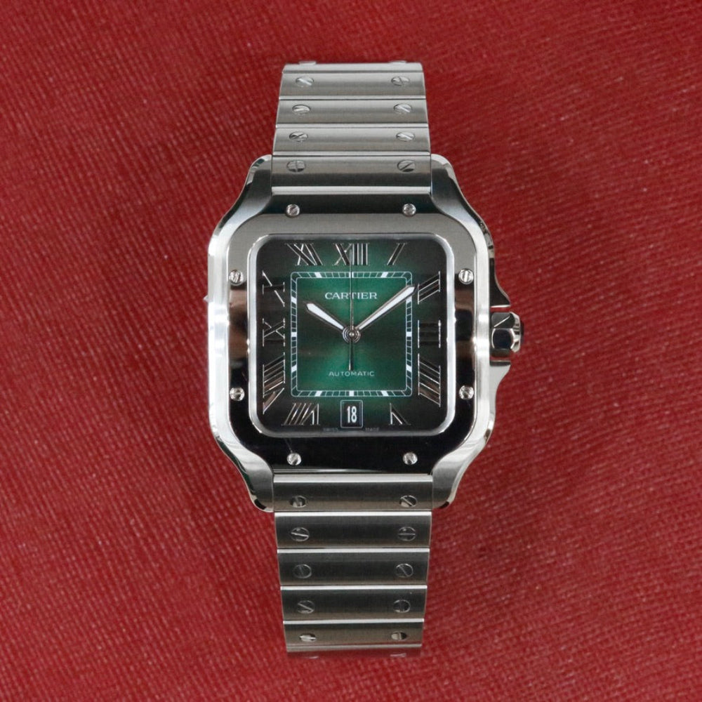 Cartier De Santos Green Dial WSSA0062 Year: 2025