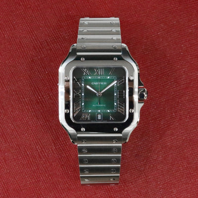 Cartier De Santos Green Dial WSSA0062 Year: 2025