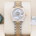 Rolex Datejust 28 Mother of Pearl Diamond Bezel 279383RBR Year: 2018