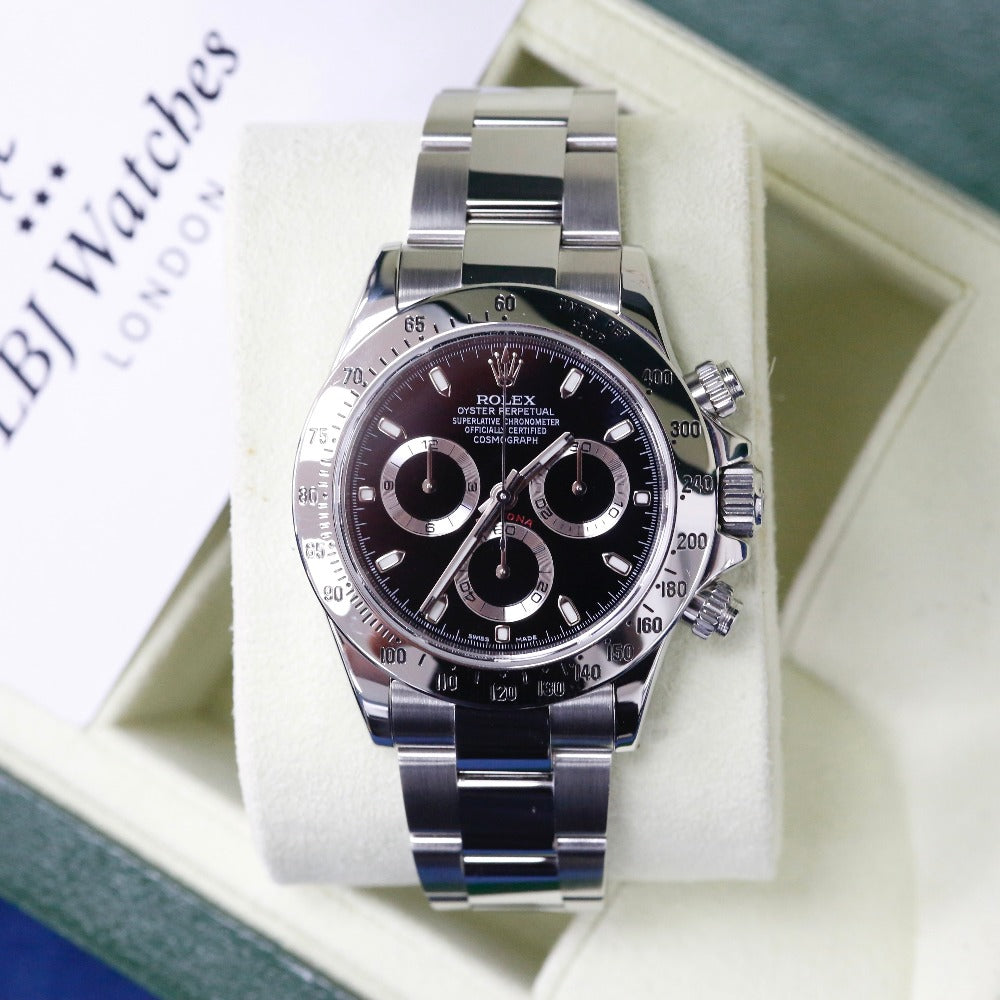 Rolex Daytona 116520 Black Dial