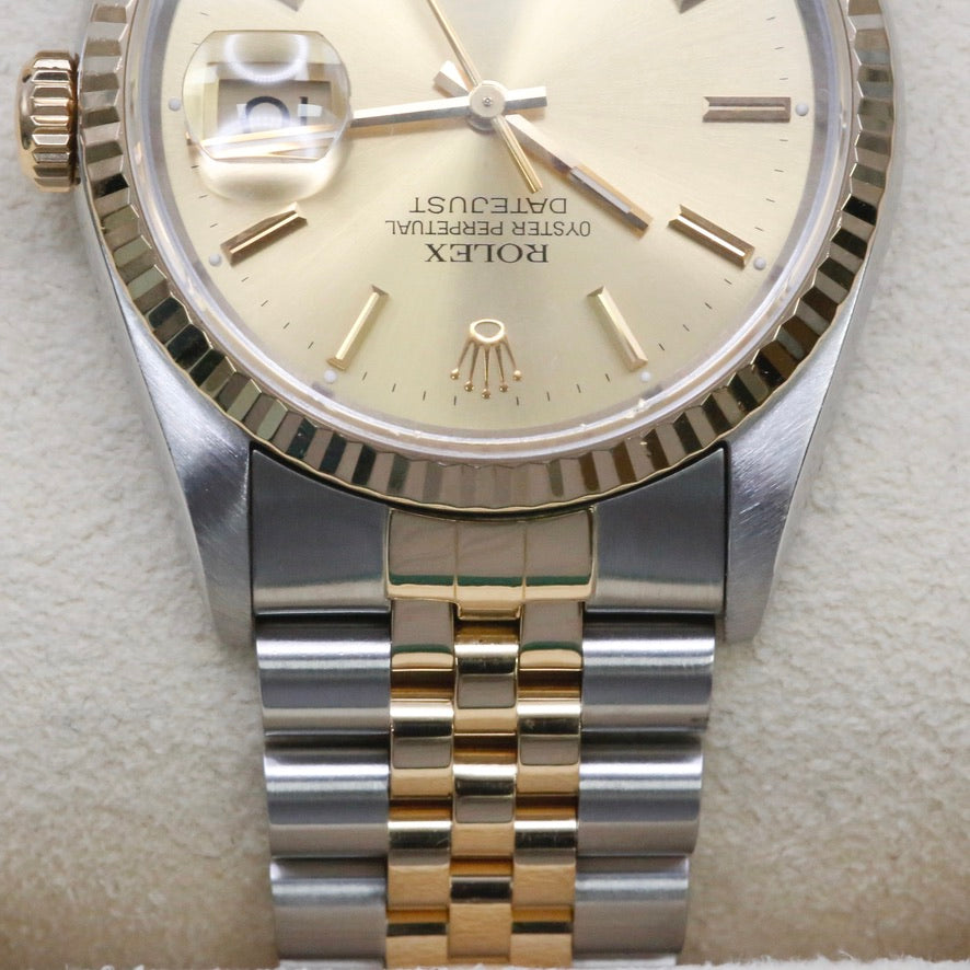 Rolex Datejust 36 Champagne Dial 16233 Year: 1991