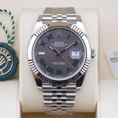 Rolex Datejust 41 Wimbledon Dial 126334 Year: 2021