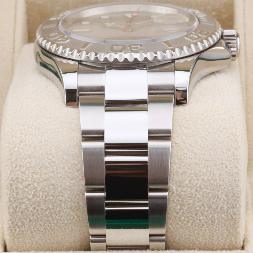 Rolex Yacht-Master 40 Platinum Dial 116622 Year: 2017