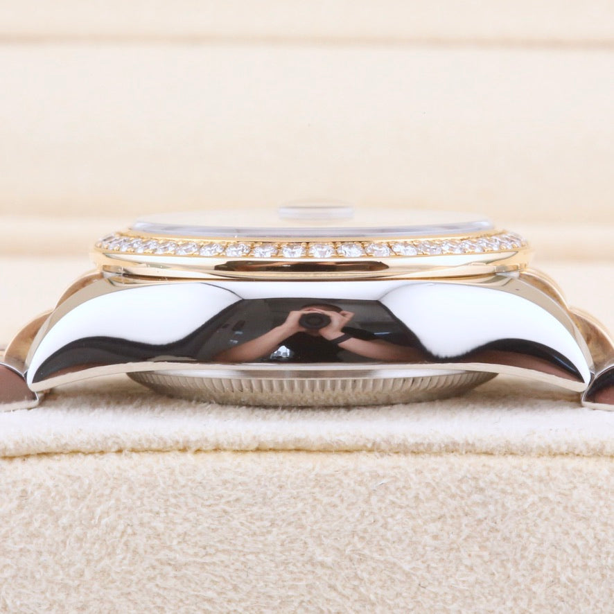 lex Datejust 26 Champagne Diamond Dial And Bezel 179383RBR Year: 2013
