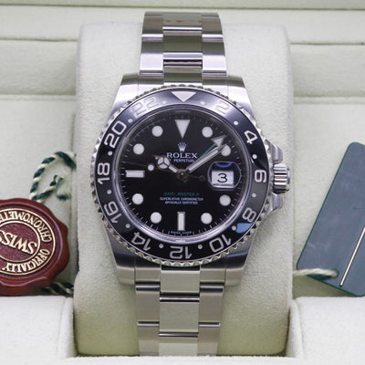 Rolex GMT Black 116710LN Year: 2008