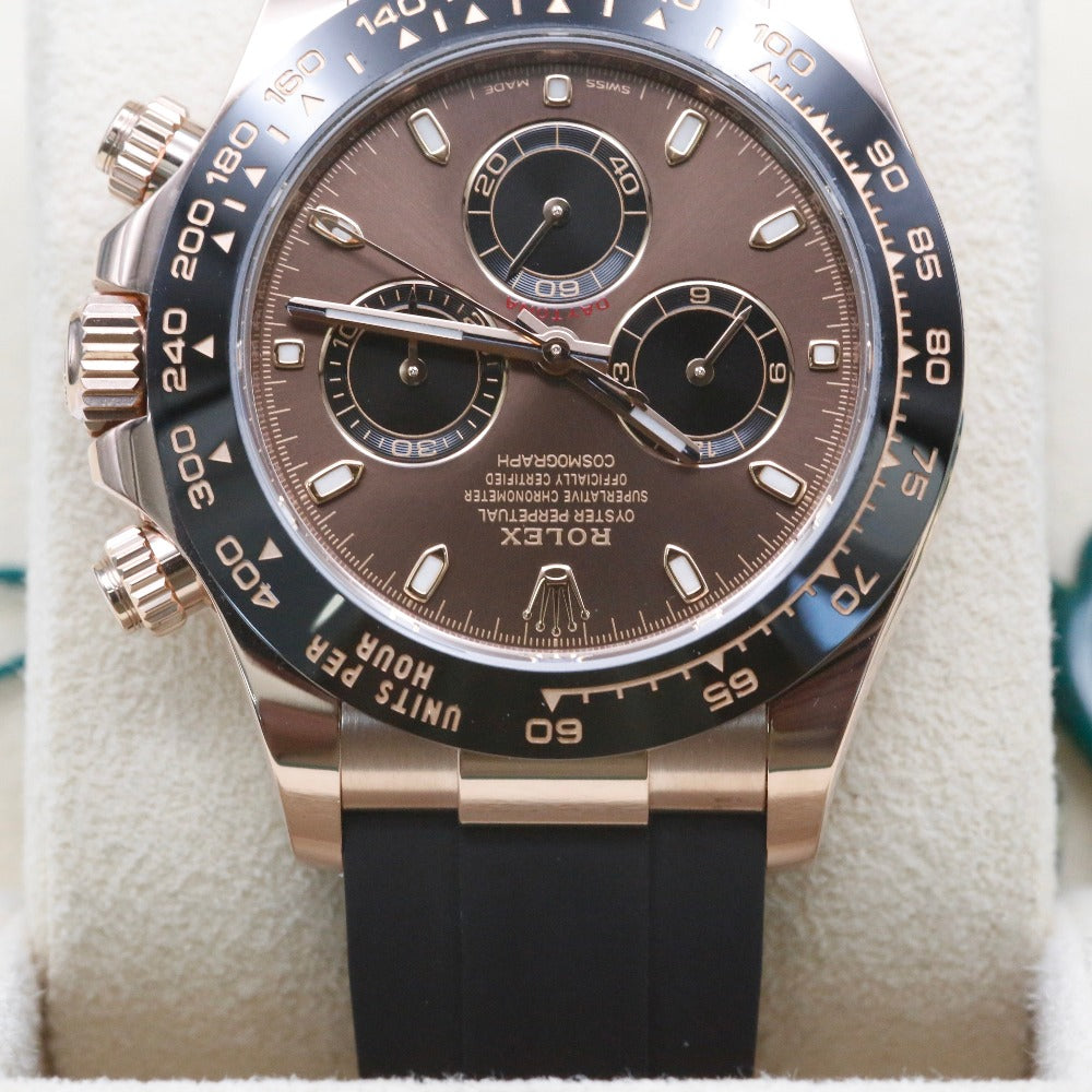 Rolex Daytona Rose Gold 116515 Chocolate Dial Year: 2022