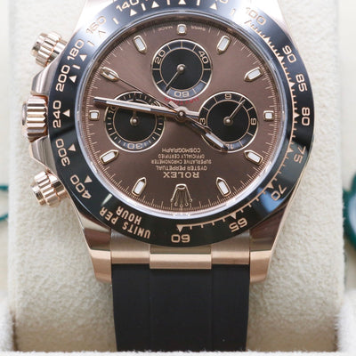 Rolex Daytona Rose Gold 116515 Chocolate Dial Year: 2022