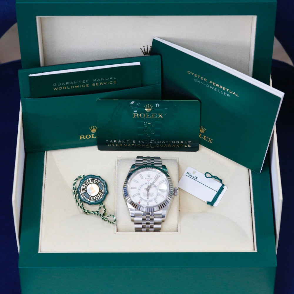 Rolex Sky-Dweller White Dial 