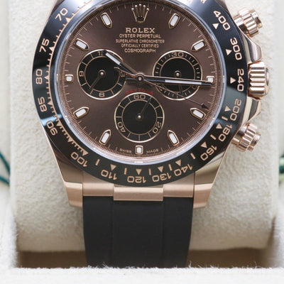 Rolex Daytona Rose Gold 116515 Chocolate Dial Year: 2022