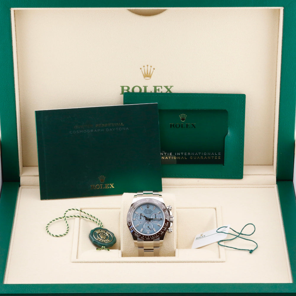 Rolex Platinum Daytona Baguette Diamond Dial 116506 Year: 2023