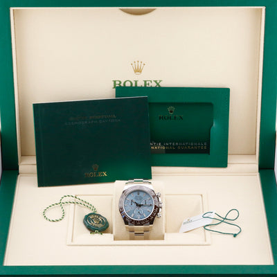 Rolex Platinum Daytona Baguette Diamond Dial 116506 Year: 2023