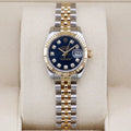 Rolex Datejust 26mm Factory Blue Diamond Dial