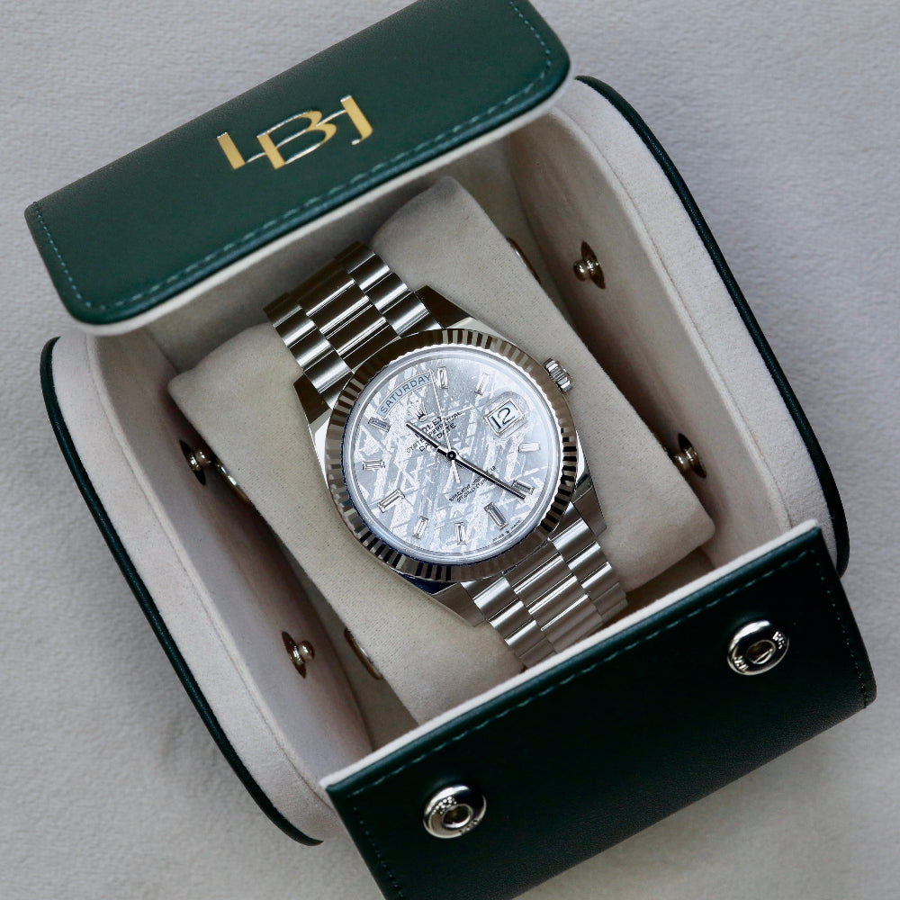 LBJ Watches Single Luxury Watch Travel Case