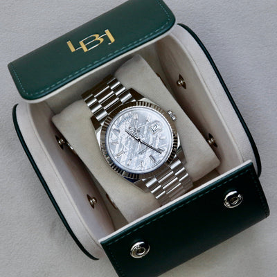 LBJ Watches Single Luxury Watch Travel Case