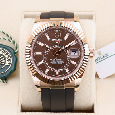 Rolex Sky-Dweller Chocolate Dial 336235 Year: 2023