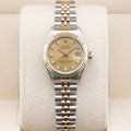 Rolex Datejust 26 Champagne Diamond Dial 69173