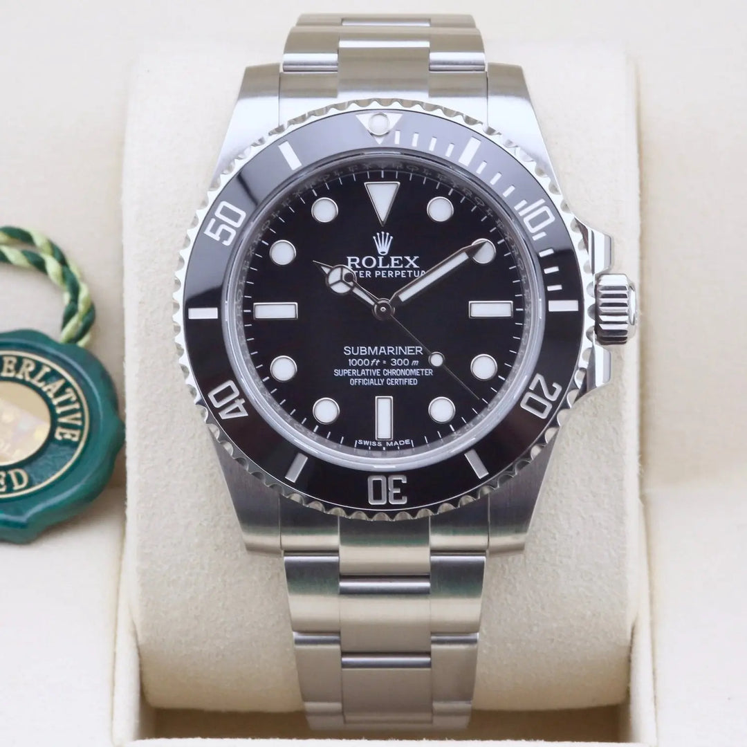 Rolex Submariner No Date 114060 Year: 2016 – lbjwatches