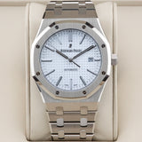 Audemars Piguet Royal Oak  15400ST  Silver 41mm Unworn 2013 Complete Set